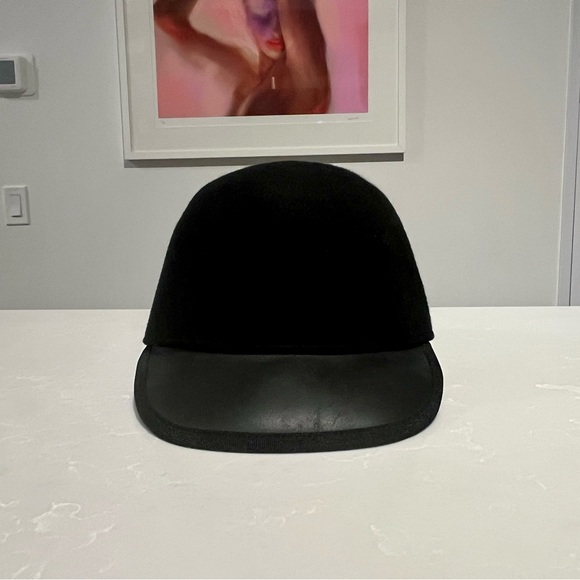 Genie by Eugenia Kim Women's Alex Wool Felt Baseball Cap with Leather Bill - Picture 6 of 7